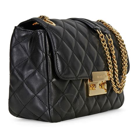 michael kors grand medium shoulder bag|Michael Kors quilted shoulder bag.